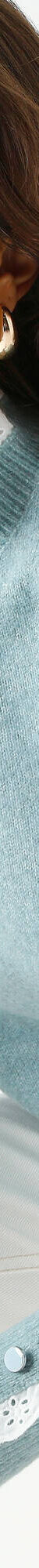 Pull effet 2-en-1, détails broderie anglaise (bleu acier) Pull effet 2-en-1, détails broderie anglaise (bleu acier)
